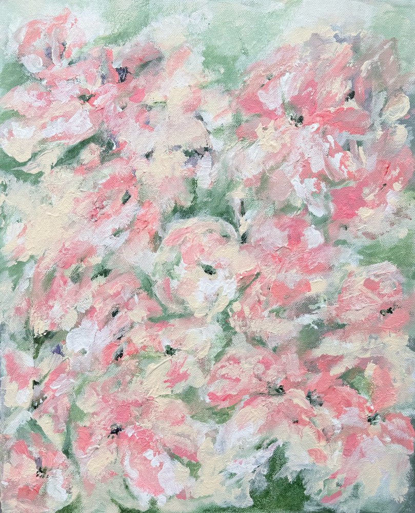 Zarte rosa Blüten von Helena Ryhle
