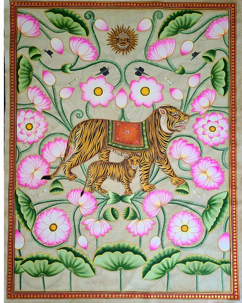 Indischer Tiger Lotus Spaziergang von IMAGINEERS STUDIO