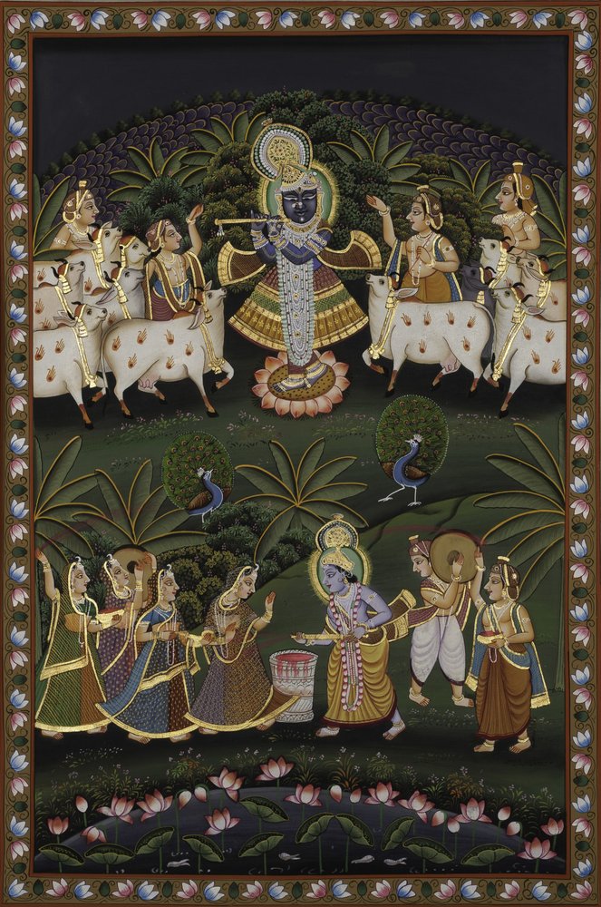 Lebhafte Krishna-Feier von IMAGINEERS STUDIO