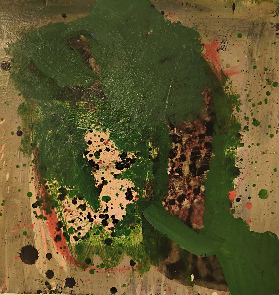 Kräftiger grüner Farbspritzer von Joackim Schou Dahle