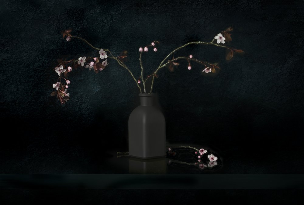 Kirschblüten Stillleben von Juan Antonio Palacios