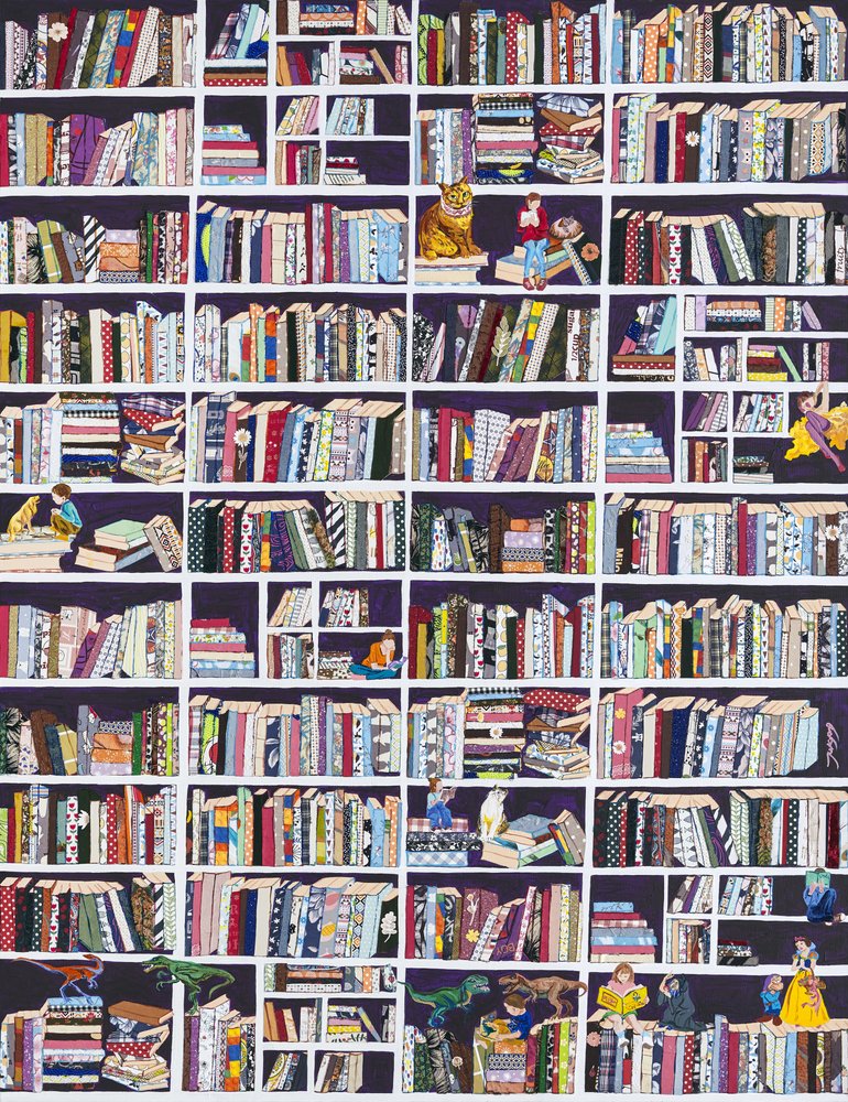 Bücherregale voller Wunder von Jukyong Park