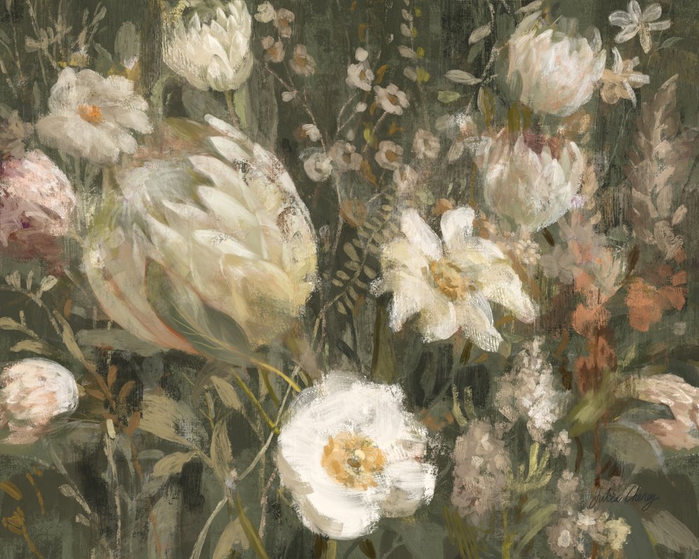 Feld der Protea-Tapisserie Julia Cheney von Julia Cheney