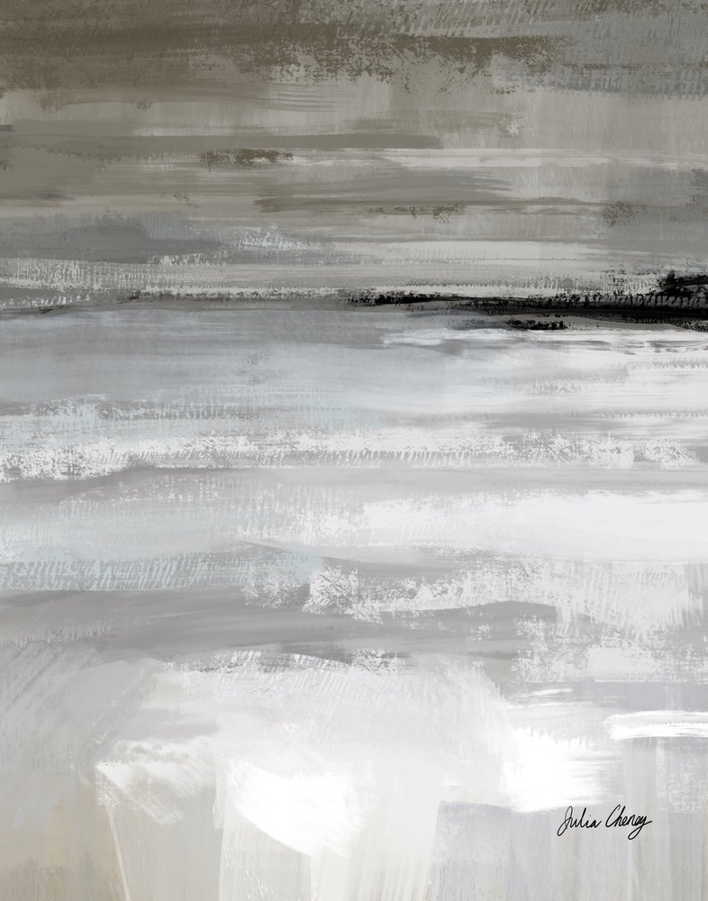 Gedämpfte Horizontlandschaft von Julia Cheney