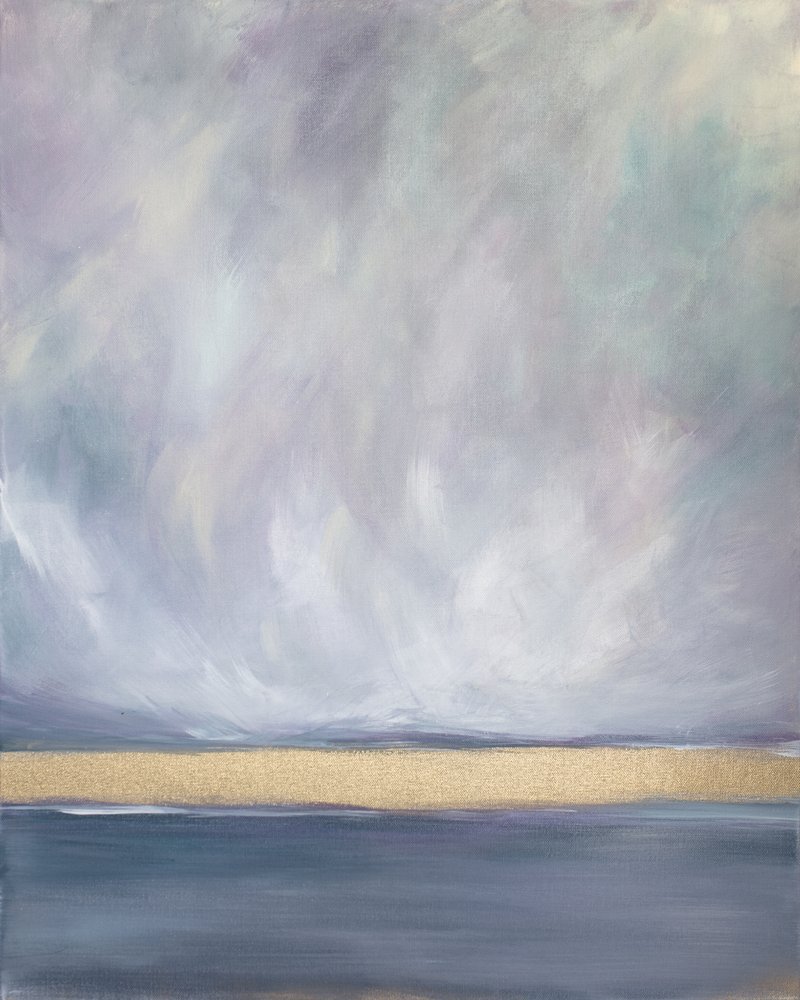 Friedlicher Goldener Horizont von Julia Contacessi