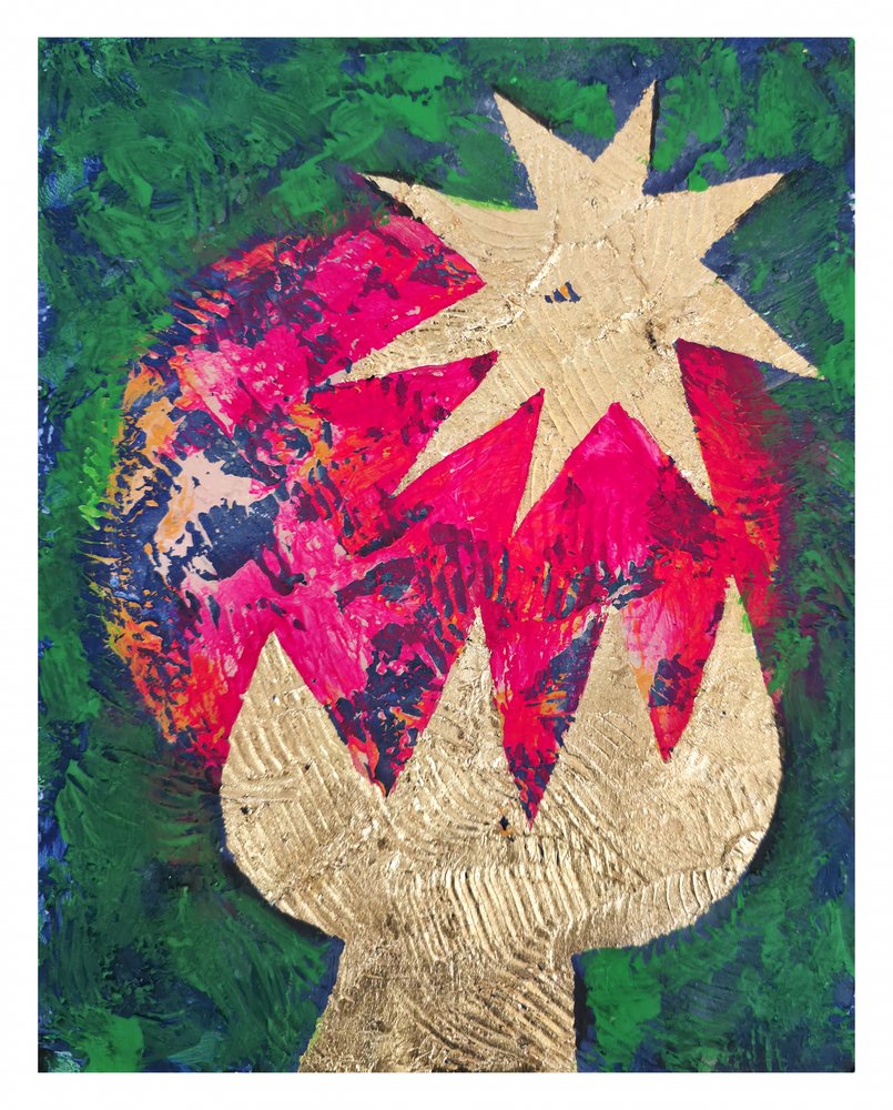 Goldene Sternenblüte von Kanat Ibragimov