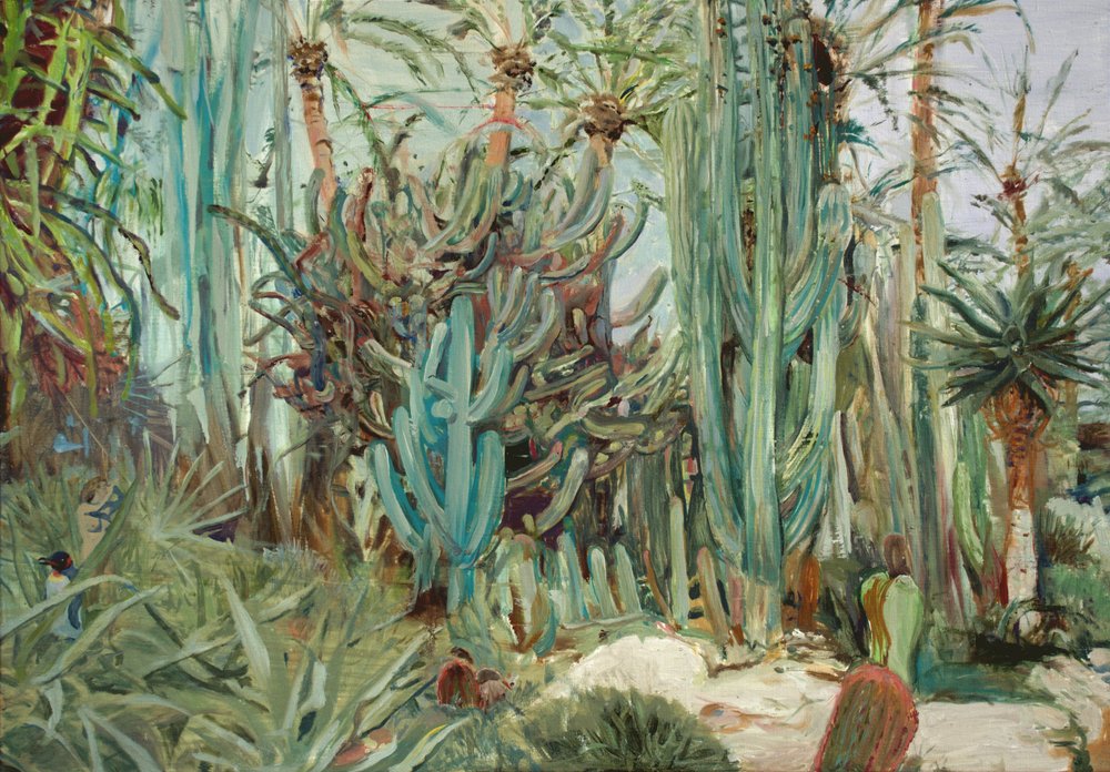 Lebendiger Kaktusgarten von Karin Bos