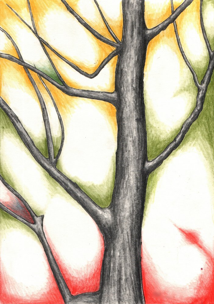 Herbstbaumglühen von Kulik