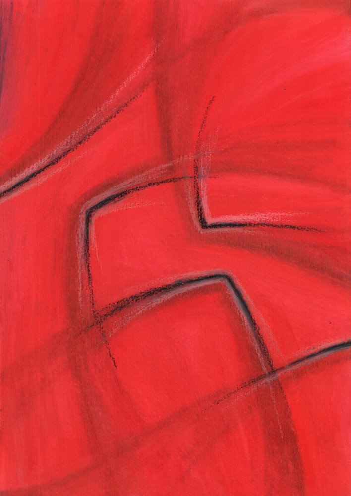 Dynamische rote Linien von Kulik