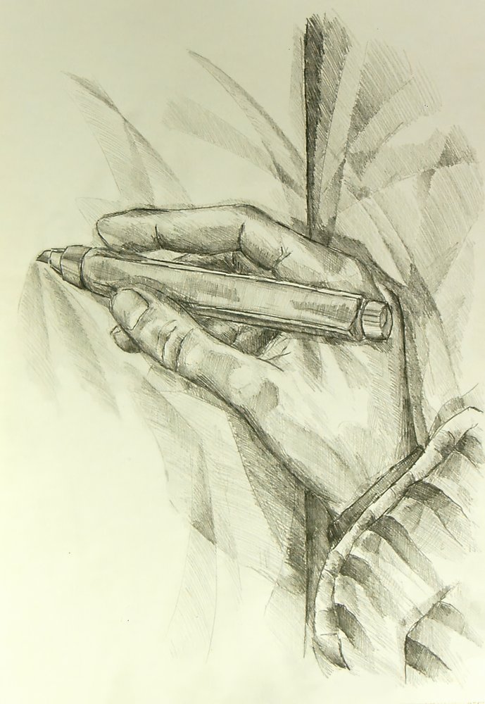 Hand mit medizinischem Stift von Kulik