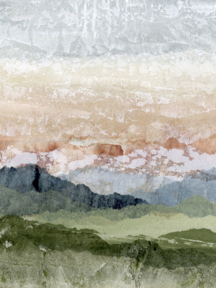 Abstrakte Bergtöne von Lara Eckerman