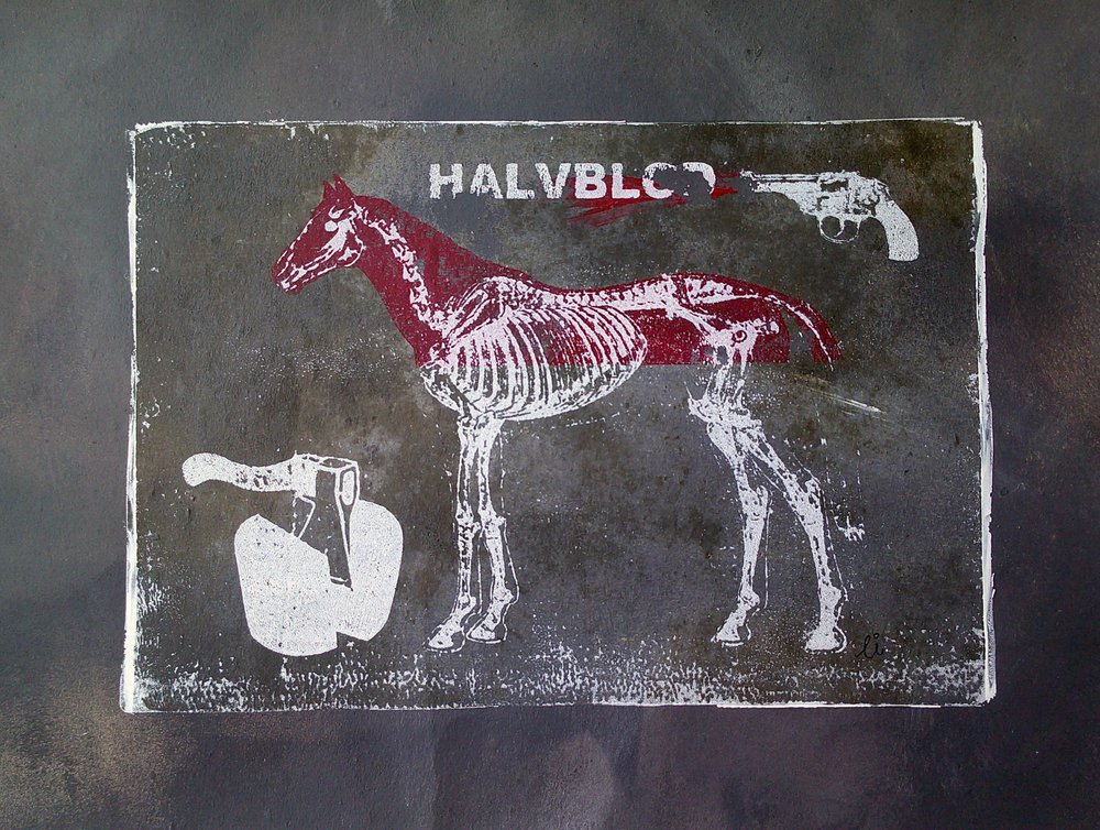 Halbblut-Pferd von Li Gessbo