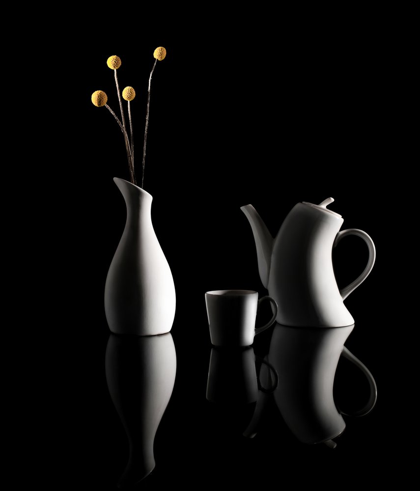 Elegantes Stillleben-Reflexion von Margareth Perfoncio