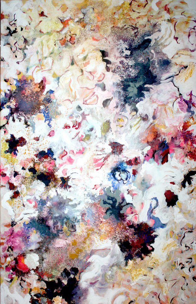 Träumerisches Florales Abstrakt von Marina Nelson