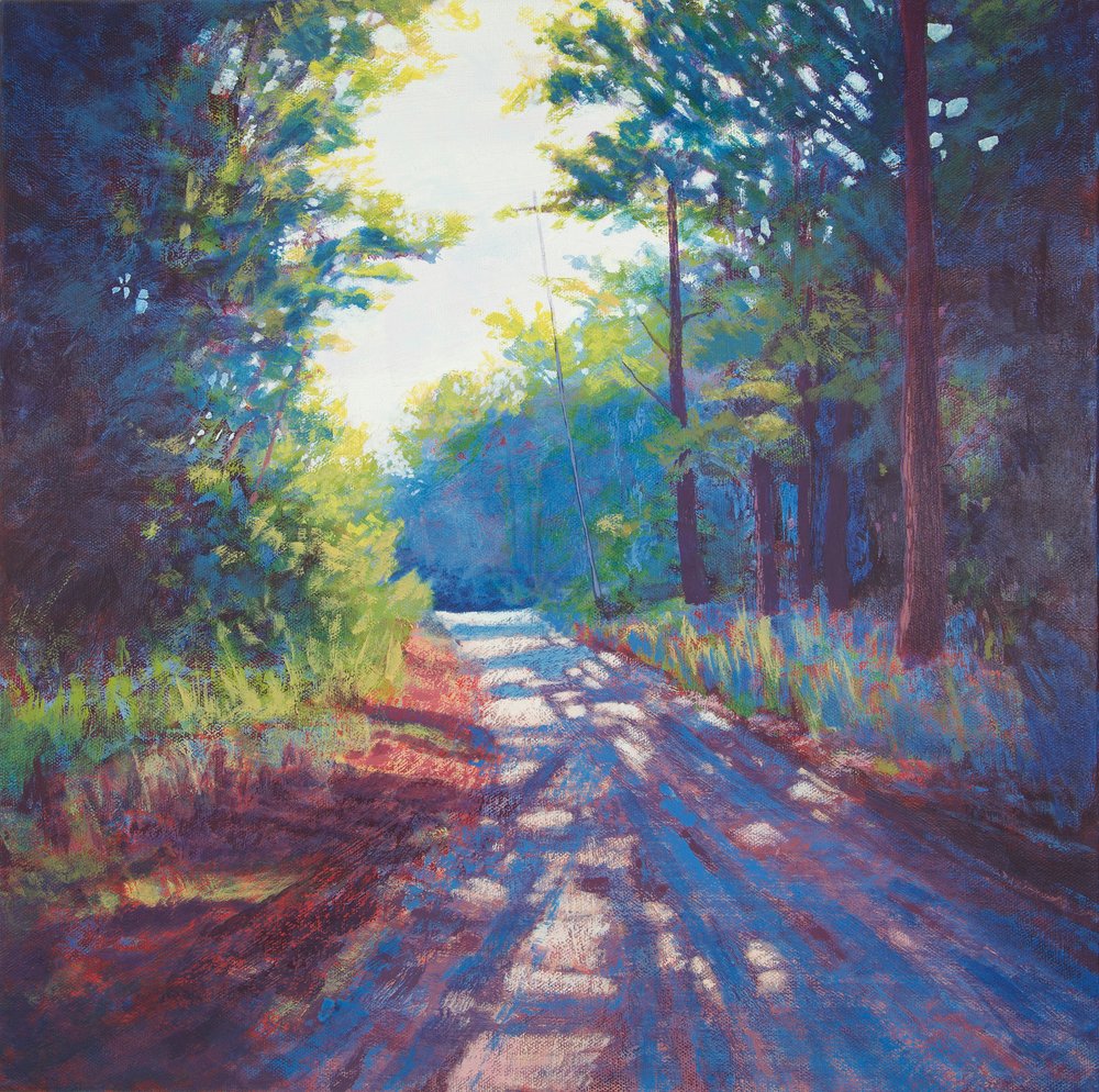 Sonnige Landstraße von Matt Dominger
