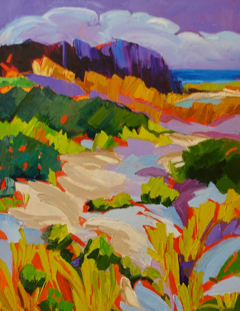 Lebendige Küstenlandschaft von Maxine Shore