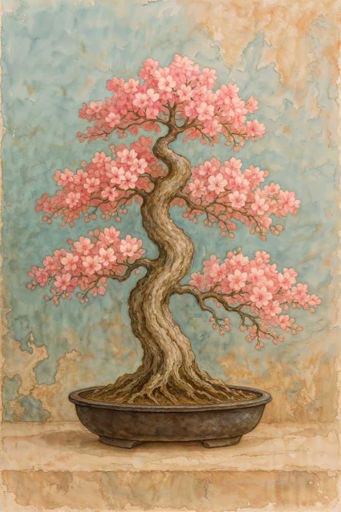Kirschblüten-Bonsai von Natalie Bruns