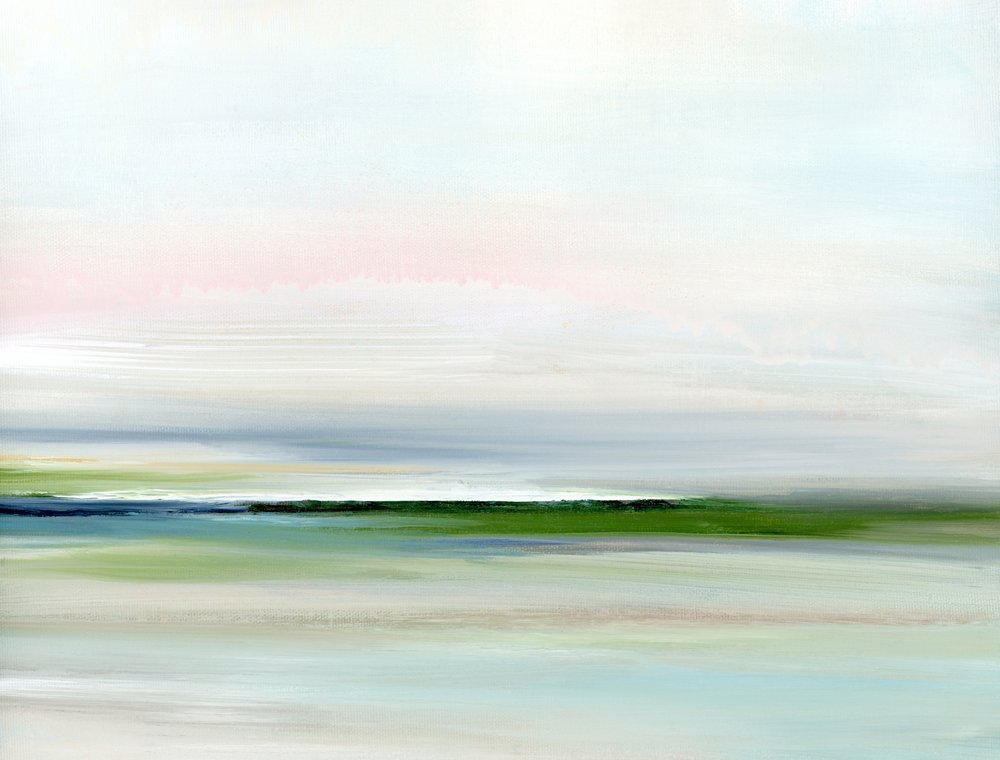 Ruhige Abstrakte Landschaft von Nicole Walsh