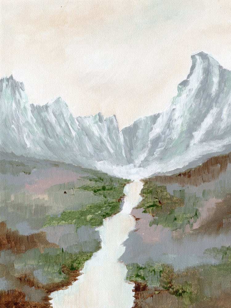 Ruhiges Bergtal von Nikita Jariwala