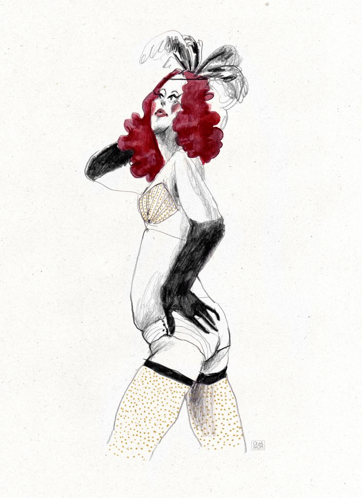 Burlesque von Olga Skomorokhova