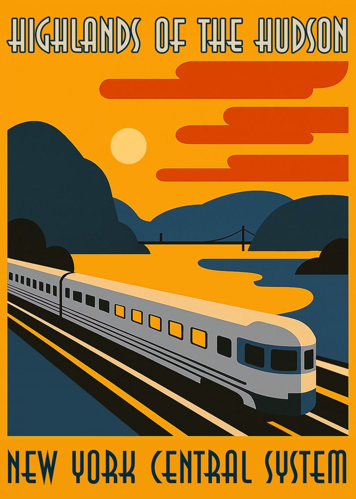 Art Deco Hudson Zug von Osvaldo Russo