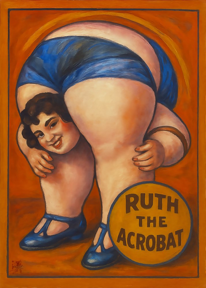 Ruth die Akrobatin von Osvaldo Russo