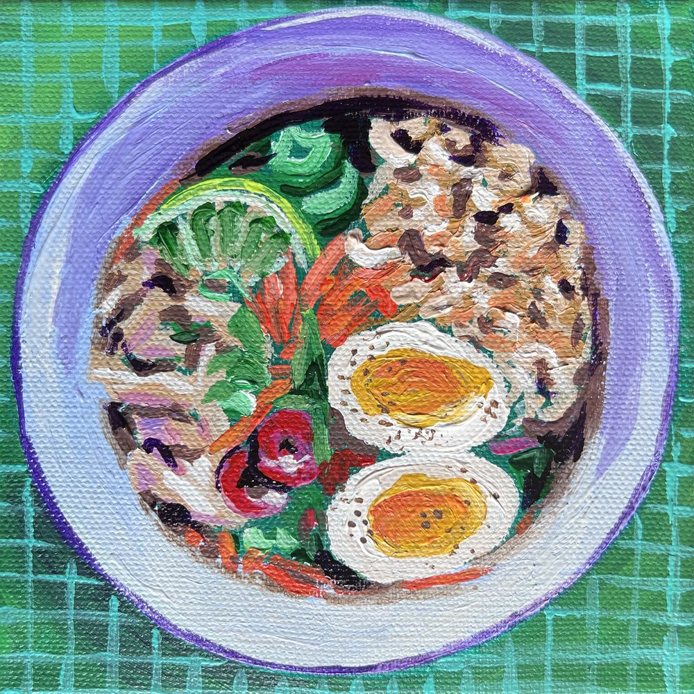 Bunte Ramen-Schüssel von Pauline Wegman | Key and Sea Creative