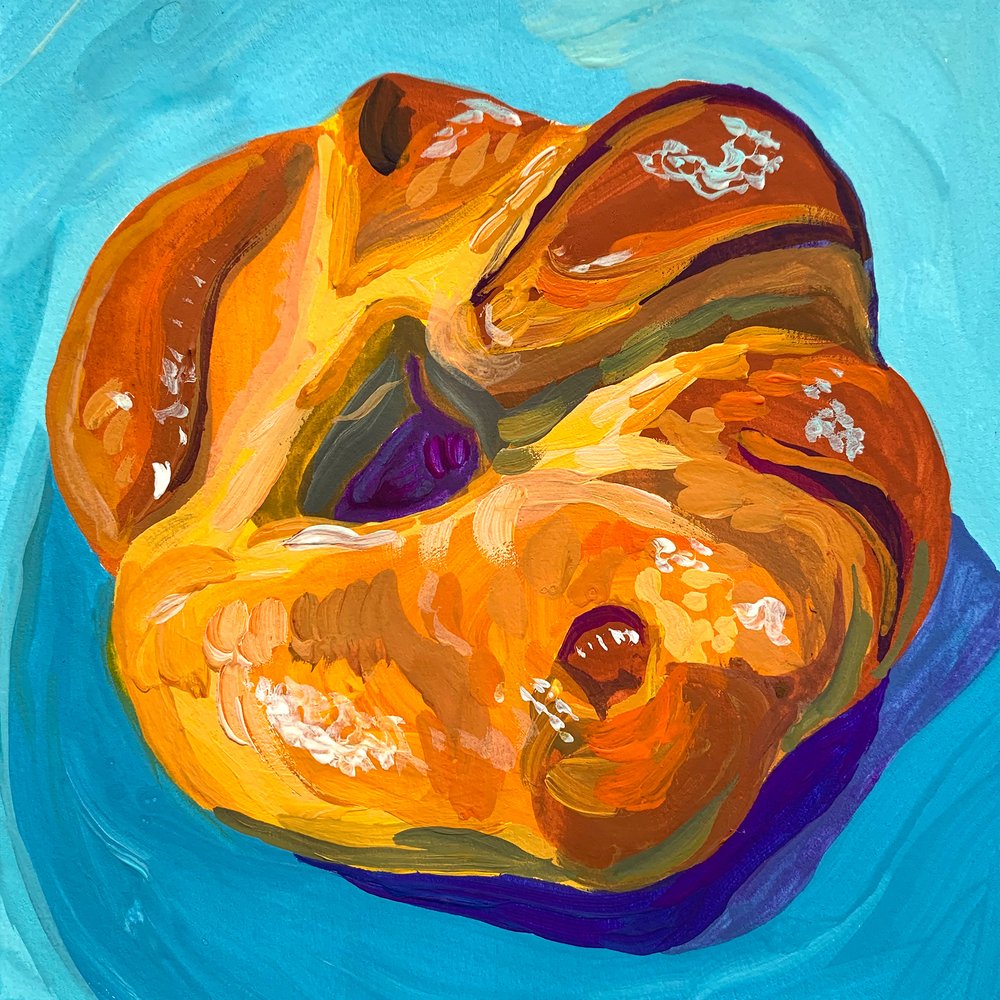 Goldene Wirbelgebäck von Pauline Wegman | Key and Sea Creative