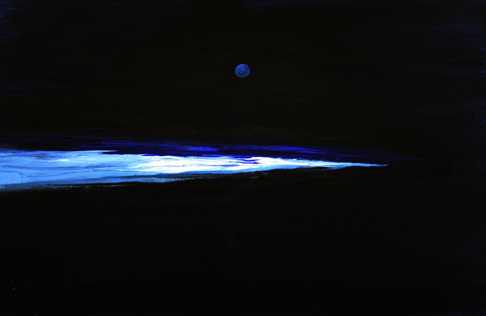 Blauer Mondschein von RodMacIver