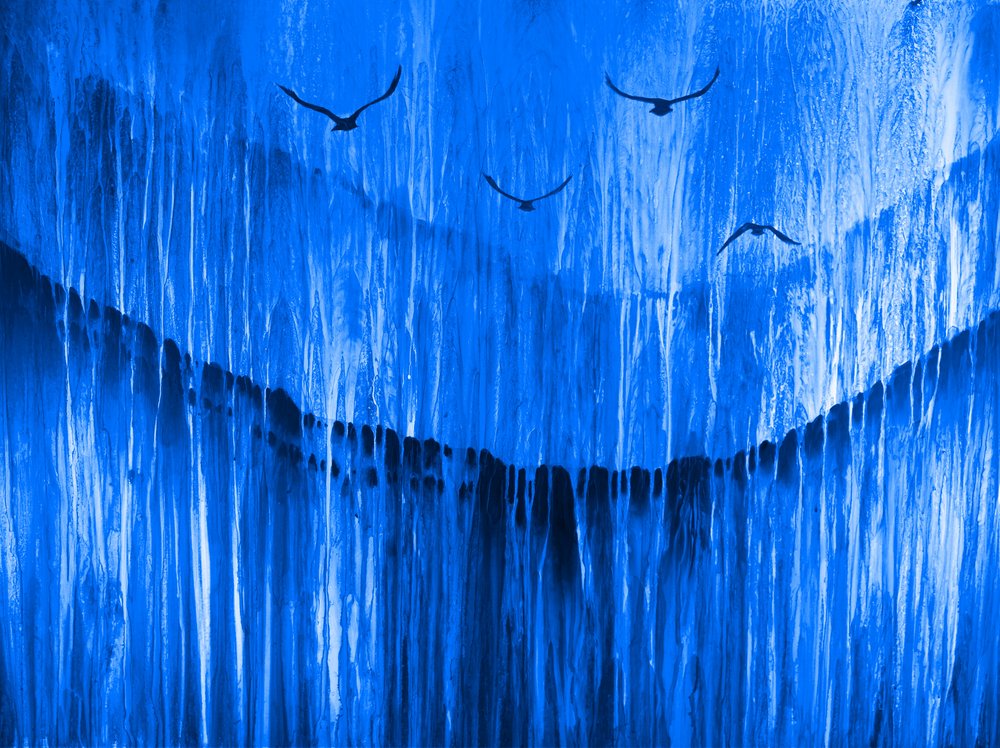 Tiefer blauer Flug von RodMacIver
