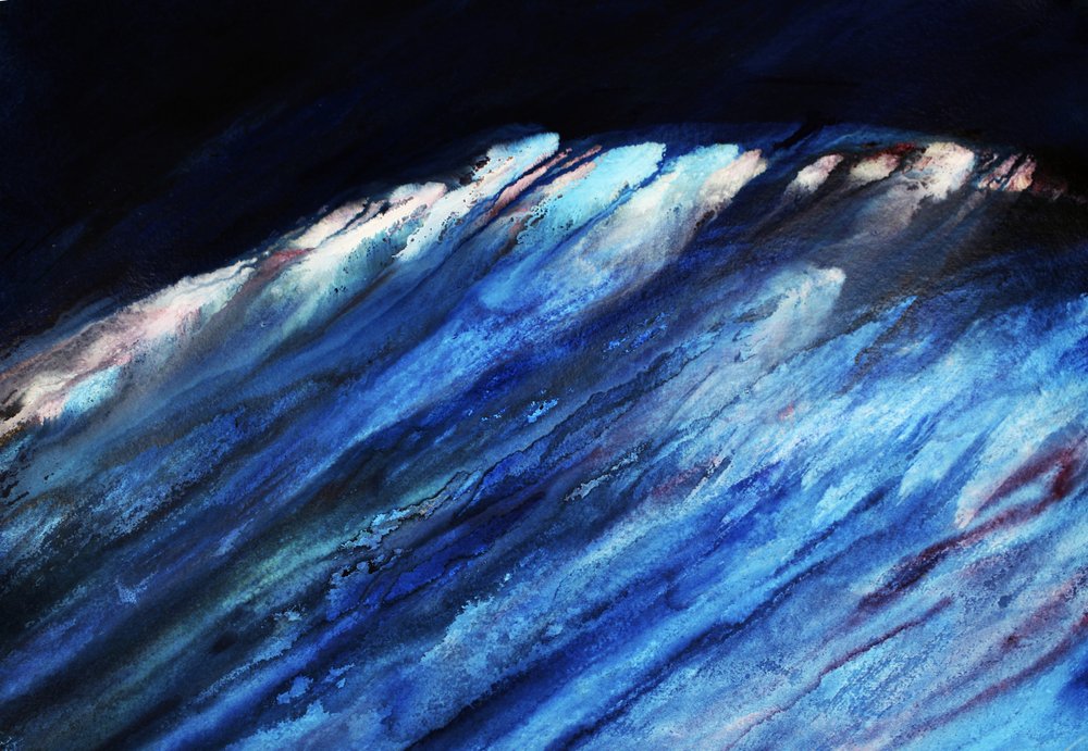 Kraftvolle Blaue Welle von RodMacIver