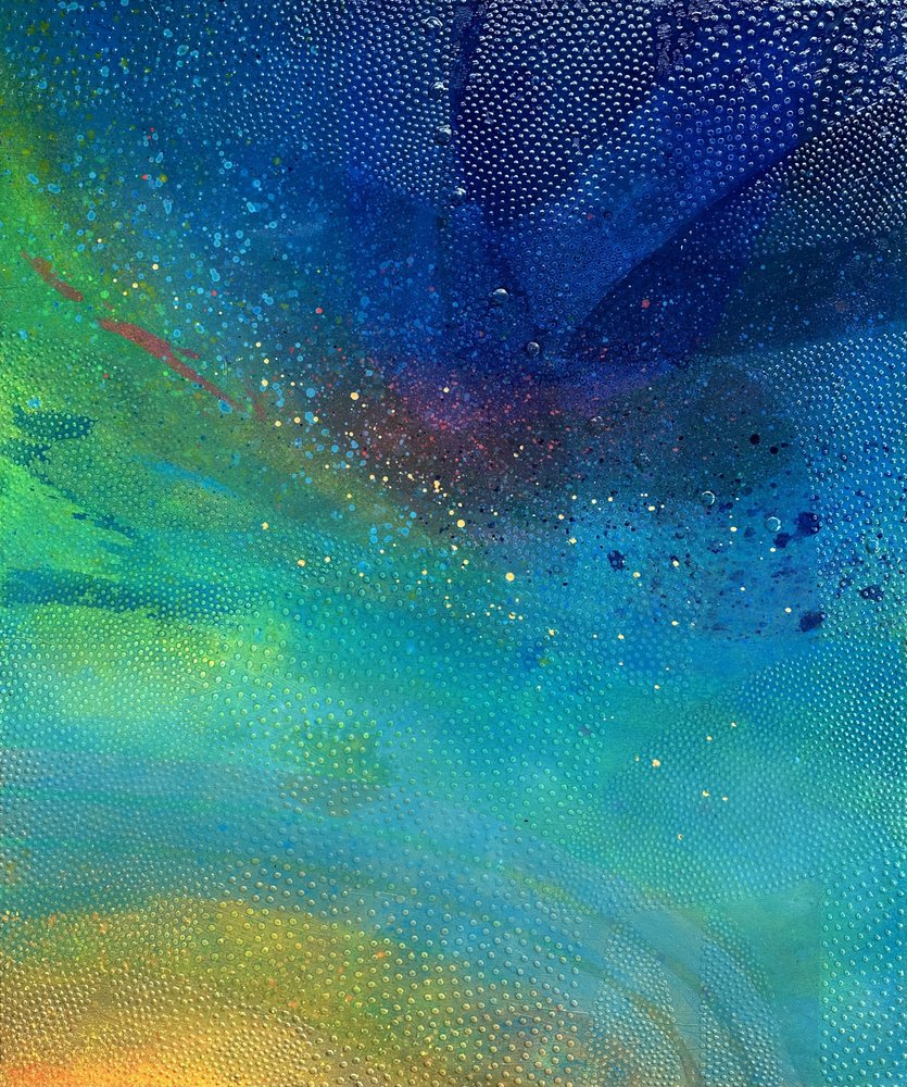 Lebendiger kosmischer Fluss von SAN STARLING