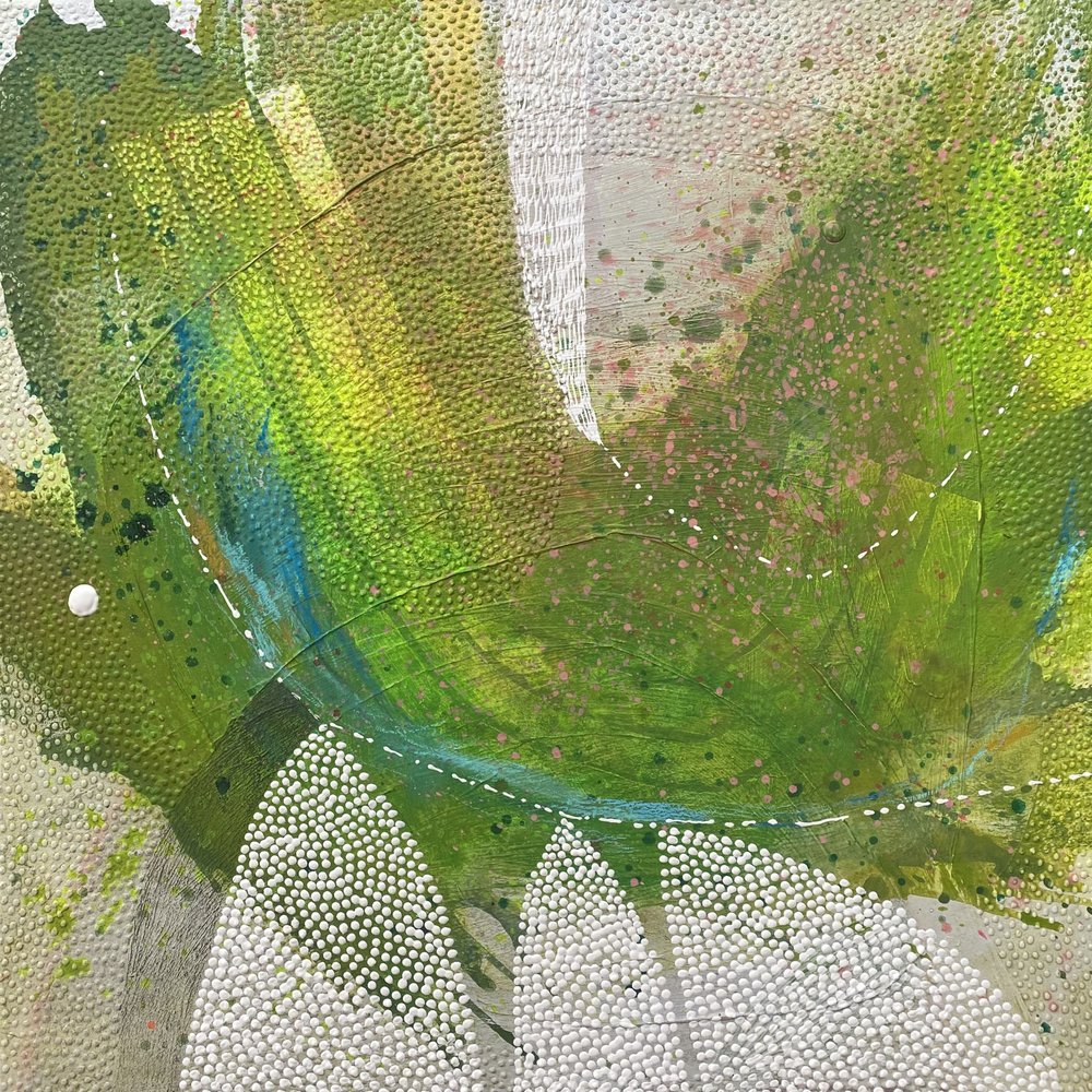 Lebendige Grüne Textur von SAN STARLING