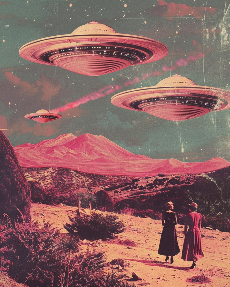 Wüsten UFO-Begegnung von Samantha Hearn