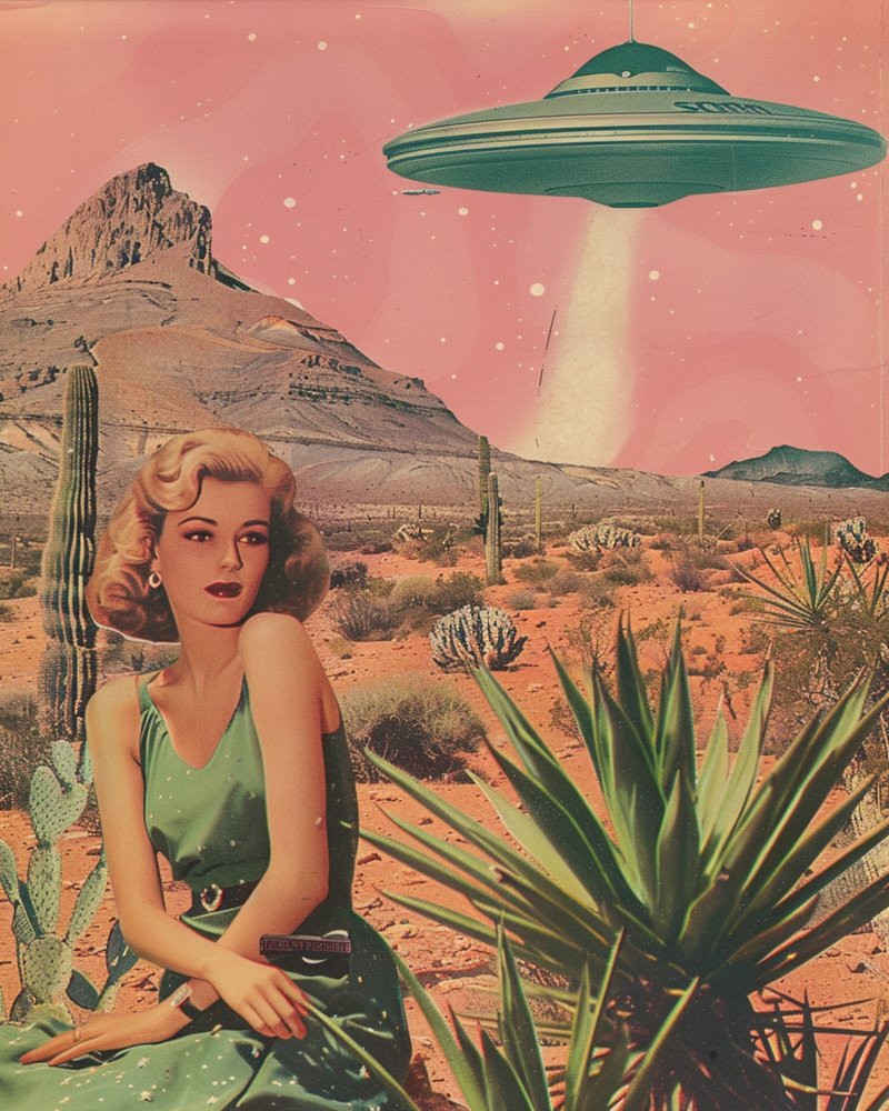 Wüsten UFO-Begegnung von Samantha Hearn