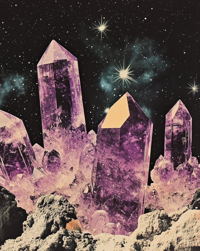 Sternenreiche Amethystgalaxie von Samantha Hearn
