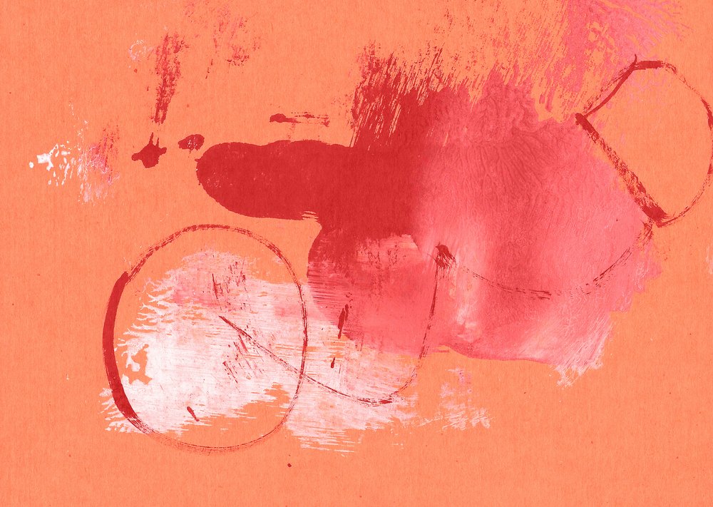 Kühne rot-orange Formen von Santhosh ch
