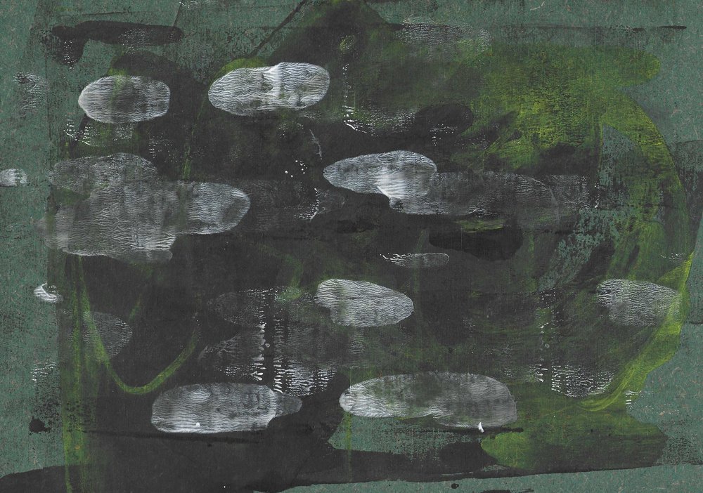 Dunkle Seerosen von Santhosh ch