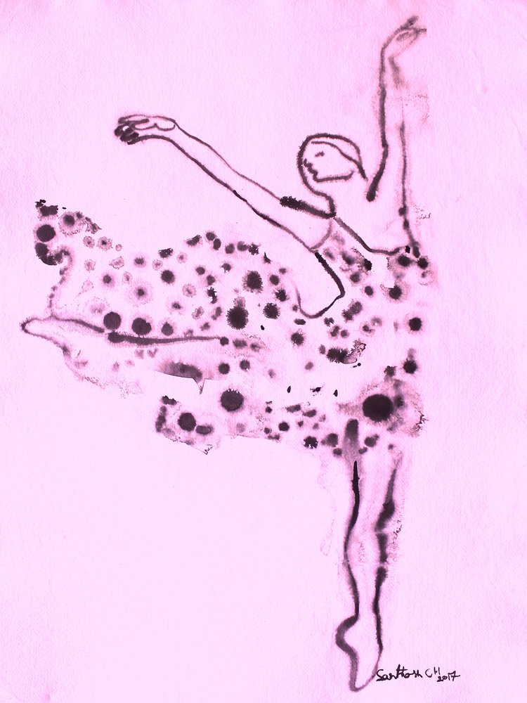 Ätherischer Balletttanz von Santhosh ch