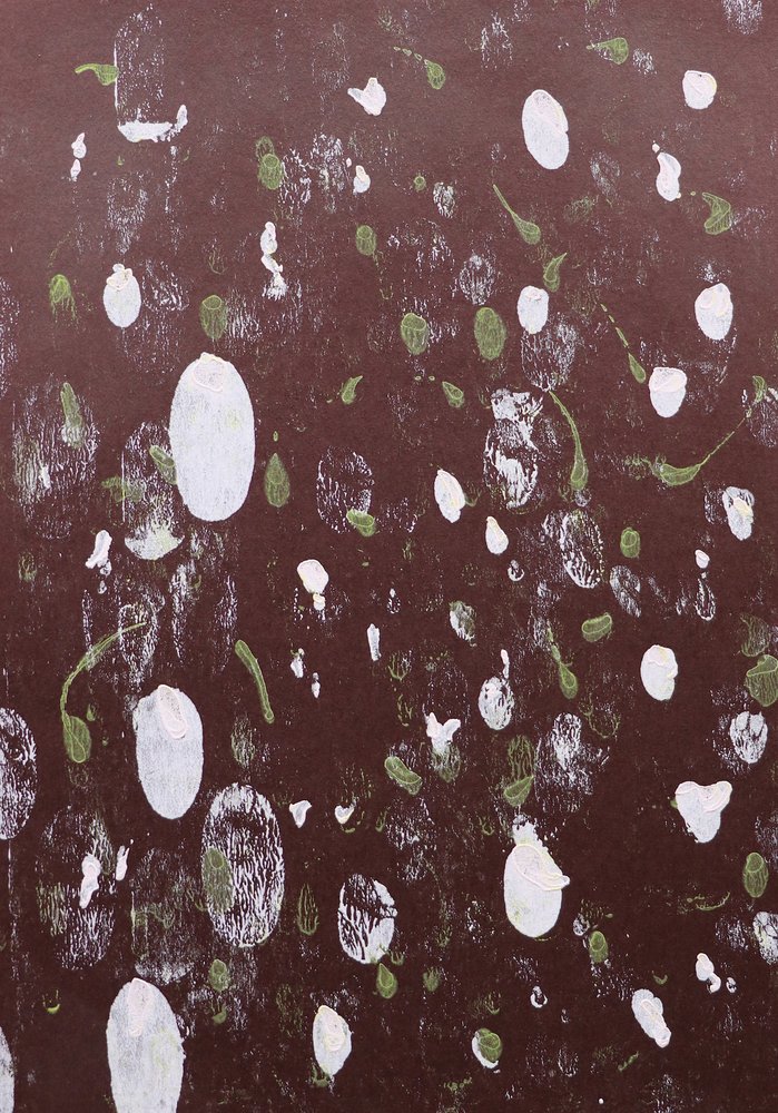 Stimmungsvolle botanische Abstraktion von Santhosh ch