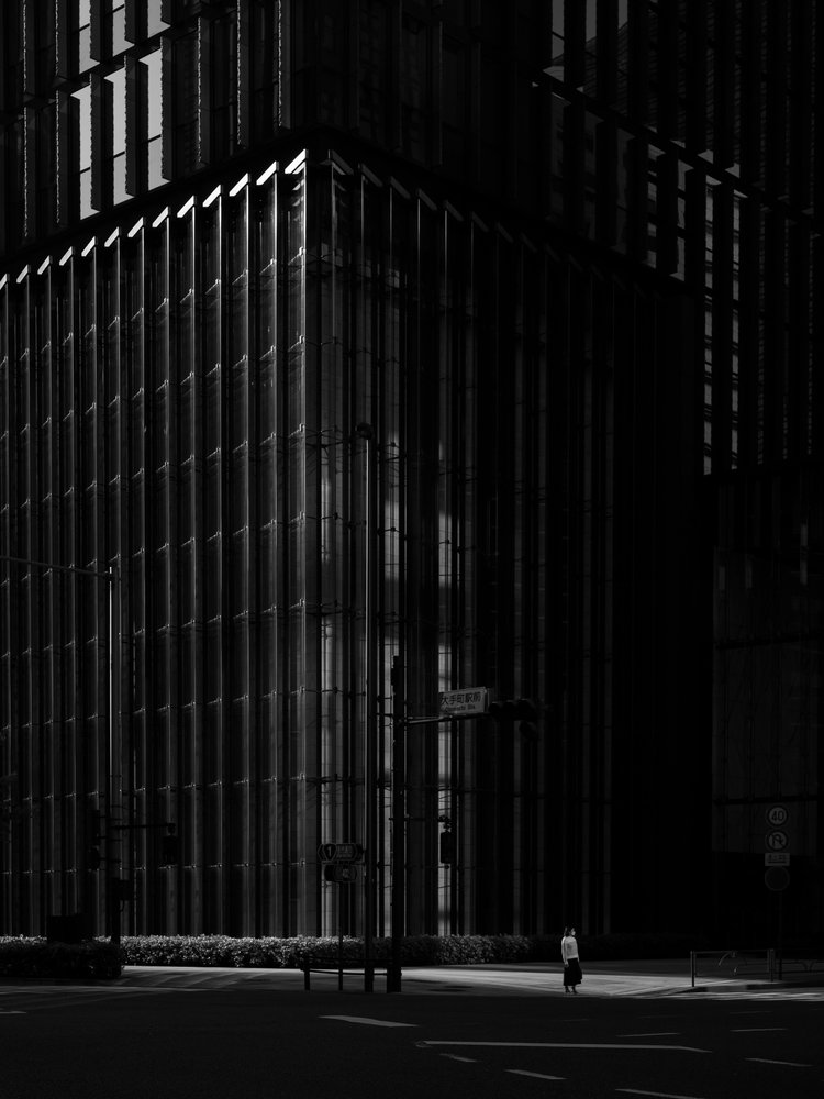 Städtisches Licht und Schatten von Satoshi Hata