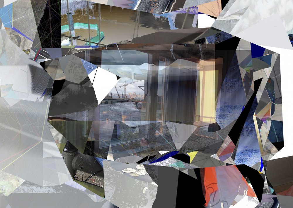 Fragmentierte Stadtansicht von Stefan Fransson