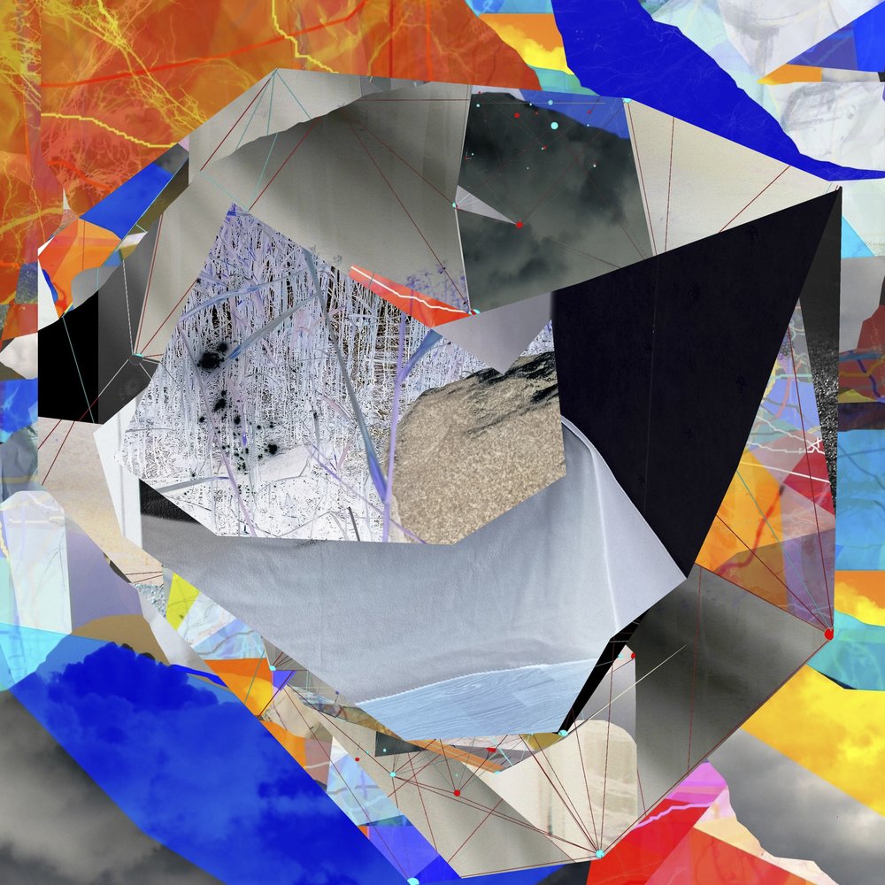 Moderne Abstrakte Collage von Stefan Fransson