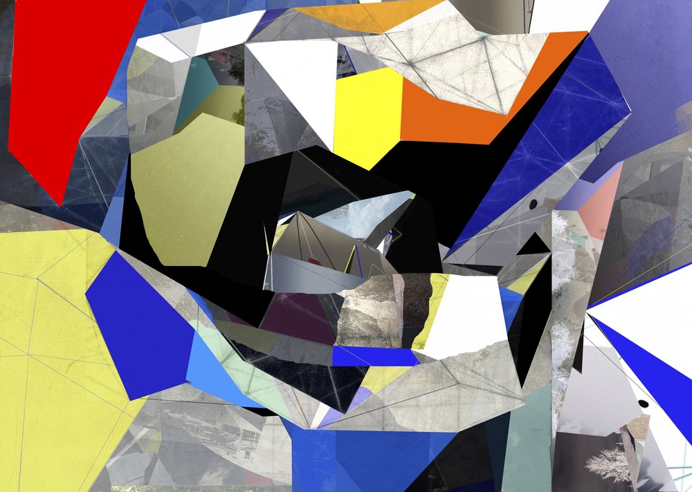 Lebendige fragmentierte Geometrie von Stefan Fransson