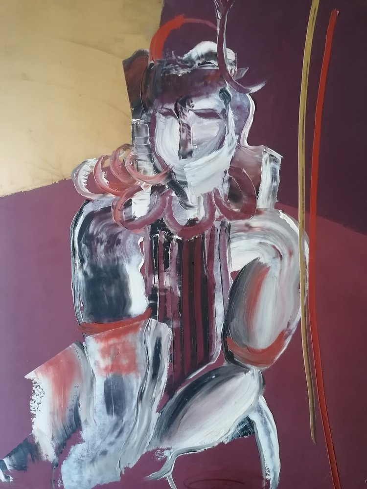 Majestätische Abstrakte Figur von Stefano Mazzolini
