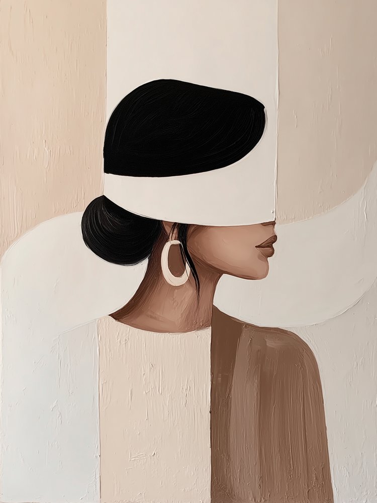 Schickes modernes Profil von Studio Palette