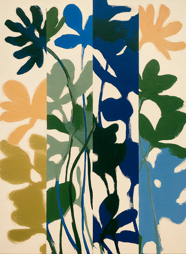 Florale Farbblöcke von Studio Palette