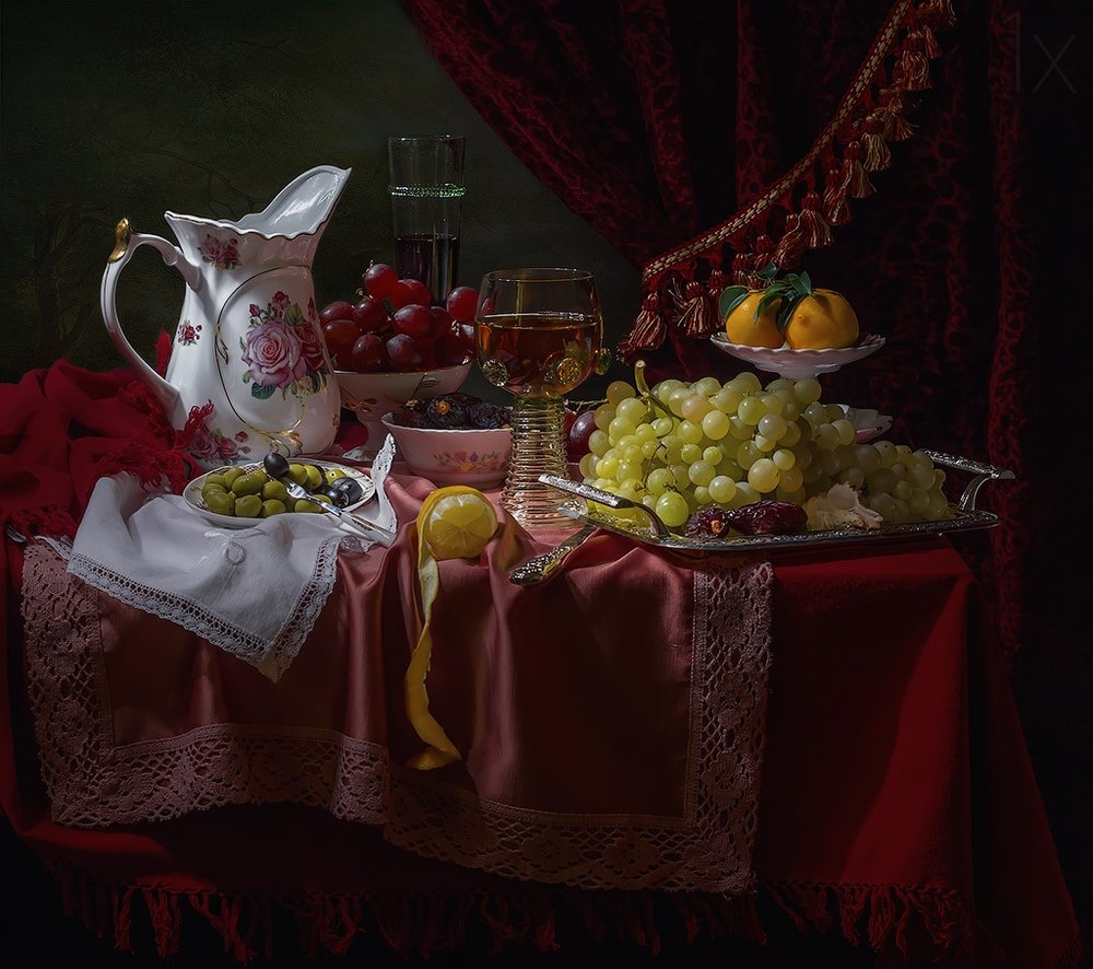 Opulentes Stillleben-Fest von Svetlana L