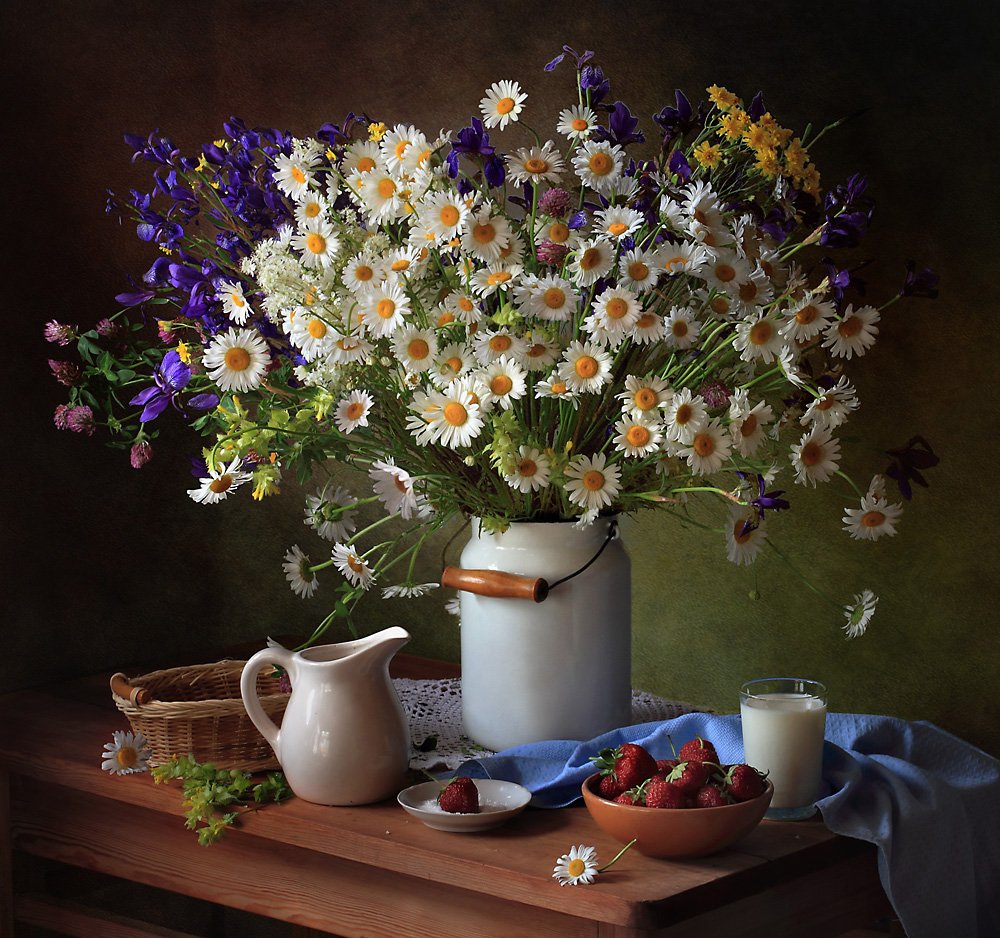 Ländliches Sommer-Stillleben von Tatyana Skorokhod