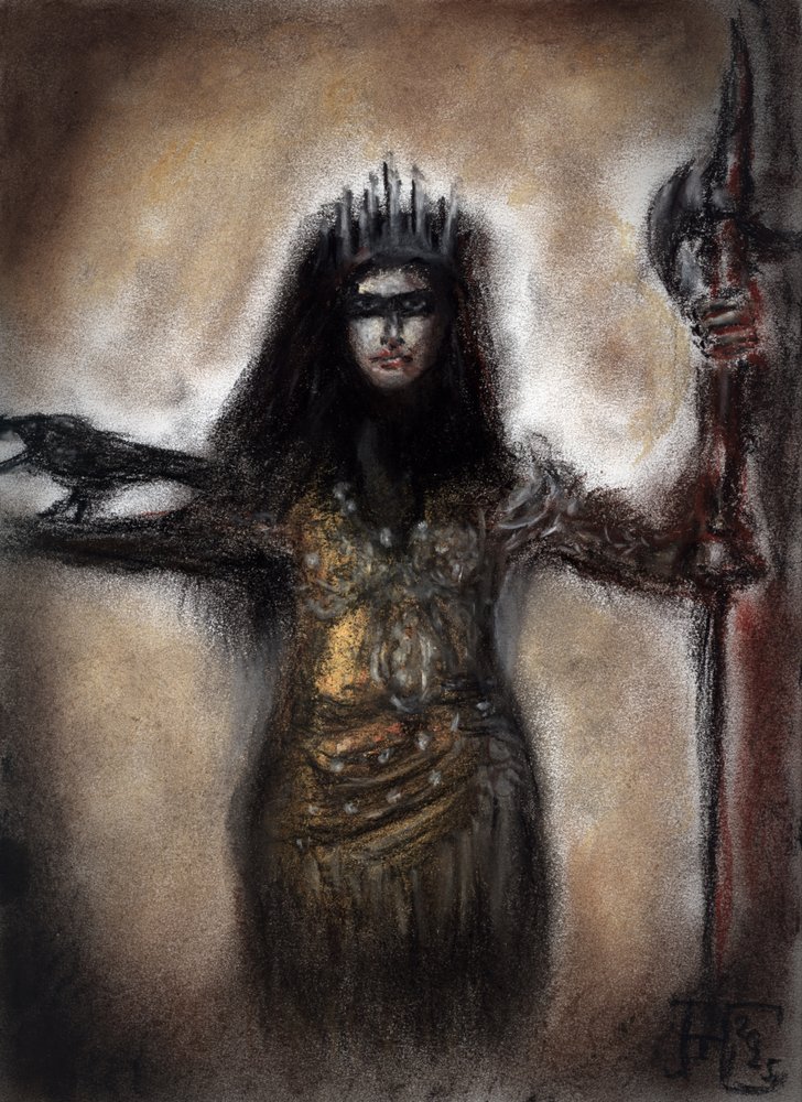Dunkle Fantasy-Königin von Tim Hoinkis